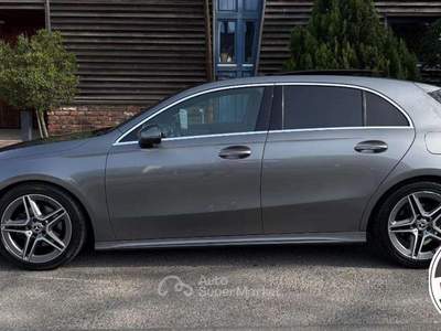 Mercedes-Benz Classe A Automatic Premium AMG TETTO PANO MBUX Grigio usata Roma