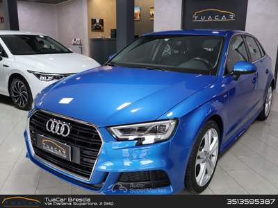Audi A3 Audi A3 1.5 35 TFSI S Line #10425 Blu/Azzurro usata Mazzano