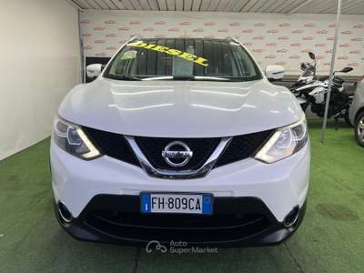 Nissan Qashqai N-CONNECTA 360* 1.5 DIESEL 110CV Bianco usata Giugliano