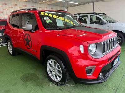 Jeep Renegade LIMITED 1.6 DIESEL 120CV Rosso usata Giugliano