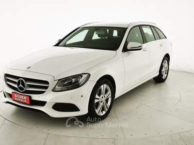 Mercedes-Benz Classe C d S.W. Auto Business Bianco usata Crema