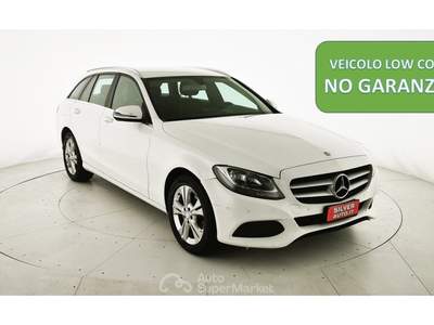 Mercedes-Benz Classe C d S.W. Auto Business Bianco usata Crema