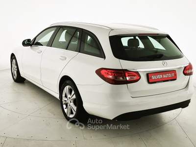 Mercedes-Benz Classe C d S.W. Auto Business Bianco usata Crema
