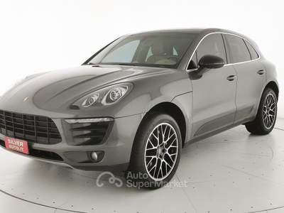 Porsche Macan 3.0 Diesel S Grigio usata Crema