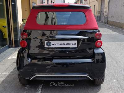 Smart ForTwo 1.0 71cv MHD cabrio passion FL Capote rossa Nero usata Cesano Maderno