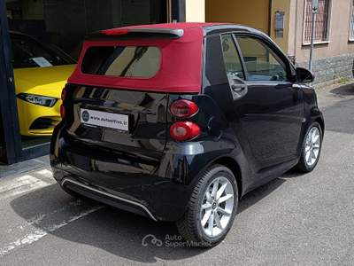 Smart ForTwo 1.0 71cv MHD cabrio passion FL Capote rossa Nero usata Cesano Maderno