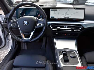 BMW Serie 3 318d D TOURING 150 CV STEPTRONIC FARI ADATTIVI + TETTO Bianco usata Quinzano D'oglio