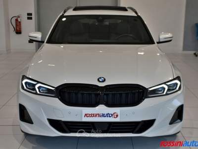 BMW Serie 3 318d D TOURING 150 CV STEPTRONIC FARI ADATTIVI + TETTO Bianco usata Quinzano D'oglio
