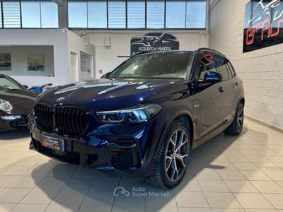 BMW X5 xDrive45e Msport *LASER*CAMERE 360* Blu/Azzurro usata Cassina de' Pecchi