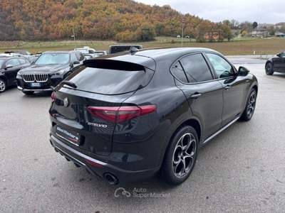Alfa Romeo Stelvio 2.2 DIESEL 210 CV AT8 Q4 VELOCE IVA ESPOSTA Nero usata Sant'Angelo in vado