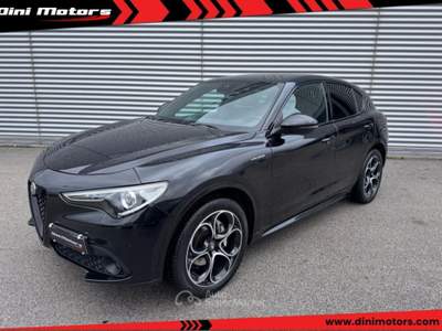 Alfa Romeo Stelvio 2.2 DIESEL 210 CV AT8 Q4 VELOCE IVA ESPOSTA Nero usata Sant'Angelo in vado