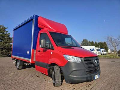 Mercedes-Benz Sprinter 314 Centina telonata e sponda Rosso usata Bonate Sopra