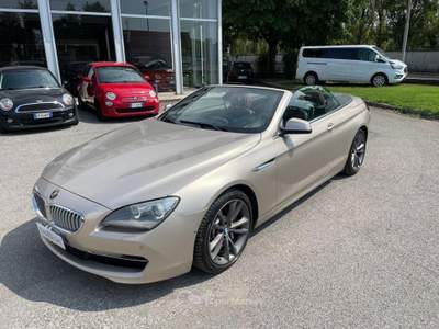 BMW Serie 6 650i i Cabrio Futura Bronzo usata Castegnato