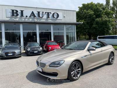 BMW Serie 6 650i i Cabrio Futura Bronzo usata Castegnato