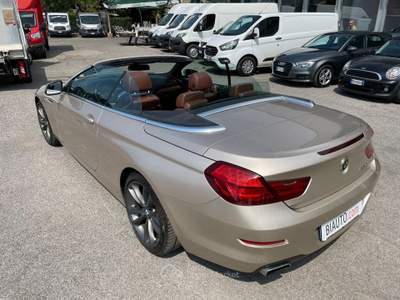 BMW Serie 6 650i i Cabrio Futura Bronzo usata Castegnato