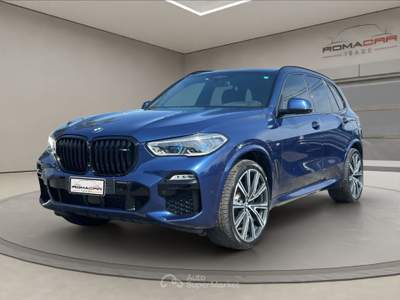 BMW X5 X5  m50i      (g05/f95) - x5 m tetto panoramico Blu/Azzurro usata Roma