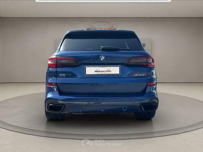 BMW X5 X5  m50i      (g05/f95) - x5 m tetto panoramico Blu/Azzurro usata Roma
