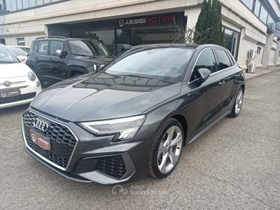Audi A3 SPB 35 TDI S tronic line edition Grigio usata Assisi