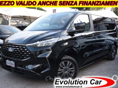 Ford Tourneo Custom 320 2.0 EcoBlue 150CV PL Titanium *9 POSTI* Nero usata Roma