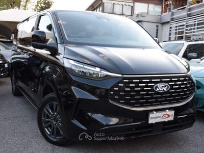 Ford Tourneo Custom 320 2.0 EcoBlue 150CV PL Titanium *9 POSTI* Nero usata Roma