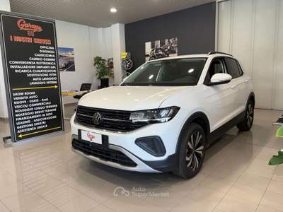 Volkswagen T-Cross 1.0 tsi Life 95cv Bianco usata Romano Canavese