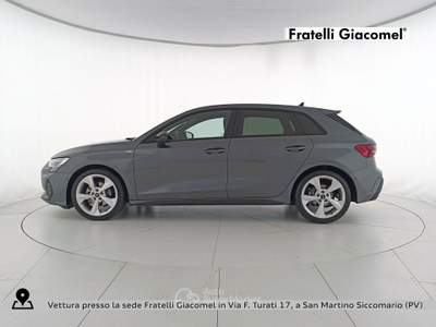 Audi A3 sportback 2.0 tdi s line edition 150cv s-tronic Grigio usata Assago