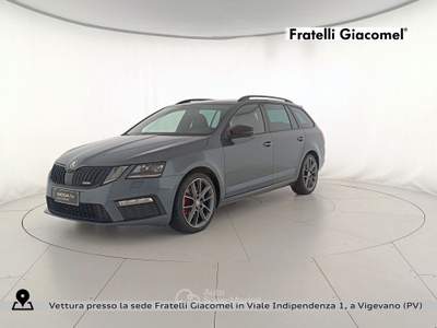 Skoda Octavia wagon 2.0 tdi rs 4x4 184cv dsg 7m Grigio usata Assago