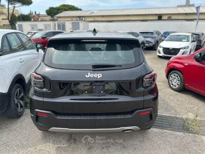 Jeep Avenger Avenger - avenger 1.2 turbo altitude fwd 100cv Nero usata Roma
