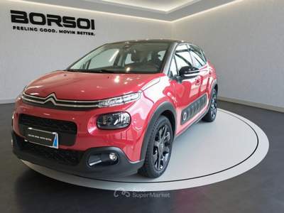 Citroen C3  - c3 bluehdi 75 s&s shine Rosso usata Treviso