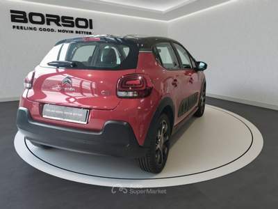 Citroen C3  - c3 bluehdi 75 s&s shine Rosso usata Treviso