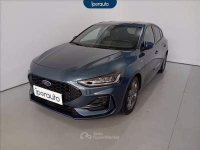 Ford Focus 1.0t ecoboost h st-line 125cv Blu/Azzurro usata Cava Manara