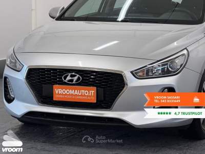 Hyundai i30 i30 1.6 CRDi 110CV 5 porte Business Bianco usata Chilivani