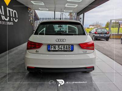 Audi A1 1.0 tfsi ultra Metal Plus 95cv Bianco usata Marano di Napoli