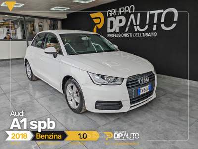 Audi A1 1.0 tfsi ultra Metal Plus 95cv Bianco usata Marano di Napoli