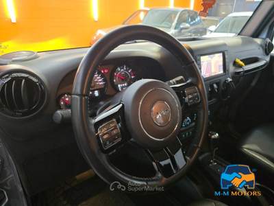 Jeep Wrangler 2.8 crd Sahara auto E6 Argento usata Curno
