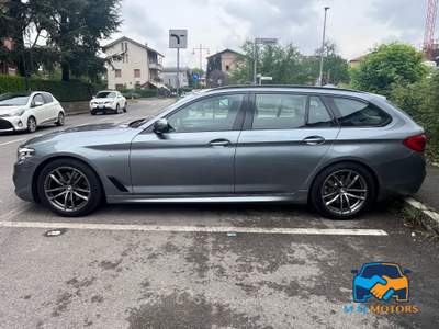 BMW Serie 5 530d Futura d Touring Msport auto Grigio usata Treviglio
