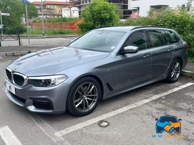 BMW Serie 5 530d Futura d Touring Msport auto Grigio usata Treviglio