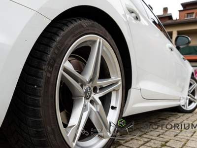 Audi A5 40 TDI 190CV S TRONIC 2019 - ALLESTIMENTO S LINE Bianco usata Castiraga Vidardo