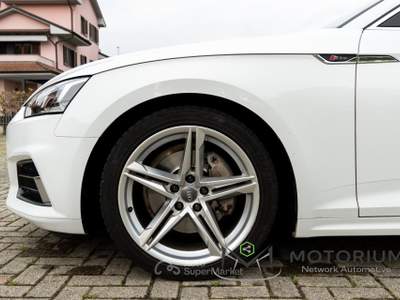 Audi A5 40 TDI 190CV S TRONIC 2019 - ALLESTIMENTO S LINE Bianco usata Castiraga Vidardo