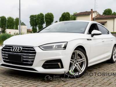 Audi A5 40 TDI 190CV S TRONIC 2019 - ALLESTIMENTO S LINE Bianco usata Castiraga Vidardo