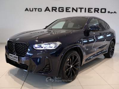 BMW X4 xdrive20d mhev 48V Msport auto Nero usata Ceglie Messapica