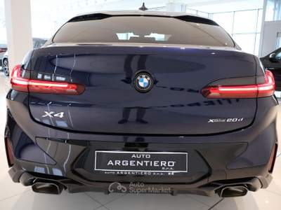 BMW X4 xdrive20d mhev 48V Msport auto Nero usata Ceglie Messapica