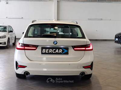 BMW Serie 3 325tds d Touring mhev 48V Business Advantage auto Bianco usata Verona