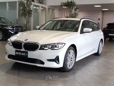 BMW Serie 3 325tds d Touring mhev 48V Business Advantage auto Bianco usata Verona