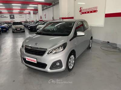 Peugeot 108 108 5p 1.0 vti Active E6 Argento usata Genova