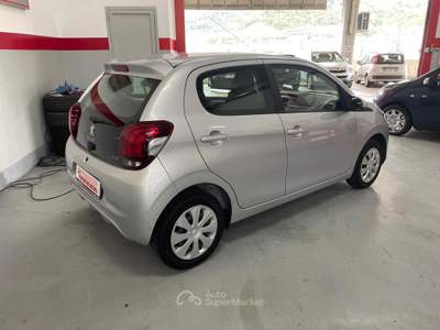 Peugeot 108 108 5p 1.0 vti Active E6 Argento usata Genova