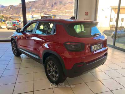 Jeep Avenger Avenger 1.2 turbo Longitude fwd 100cv Rosso usata Costa Volpino