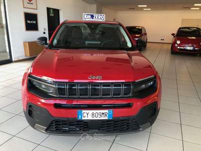 Jeep Avenger Avenger 1.2 turbo Longitude fwd 100cv Rosso usata Costa Volpino