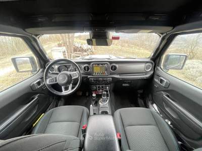 Jeep Wrangler Unlimited 2.0 PHEV ATX 4xe Rubicon Grigio usata Savona