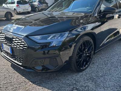 Audi A3 AUDI A3 35 TDI 150 CV SPORT S-TRONIC  Nero usata Avellino